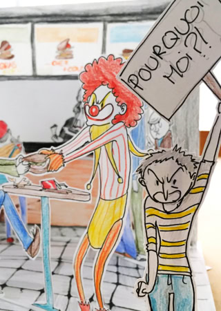 Atelier de dessin pour enfants. Atelier Tcheskiss Delémont Jura