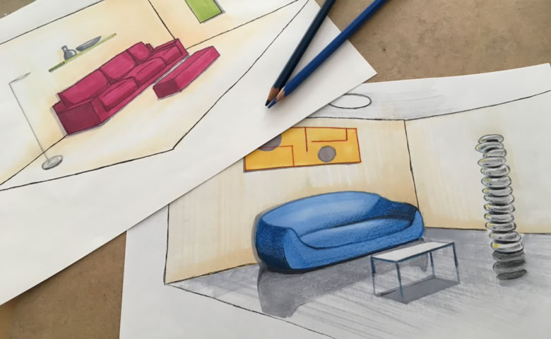 Cours sur mesure, dessin d'architecture, art décoratif, bijouterie, dessin, peinture sculpture, atelier Tcheskiss Delémont Jura. Atelier Tcheskiss