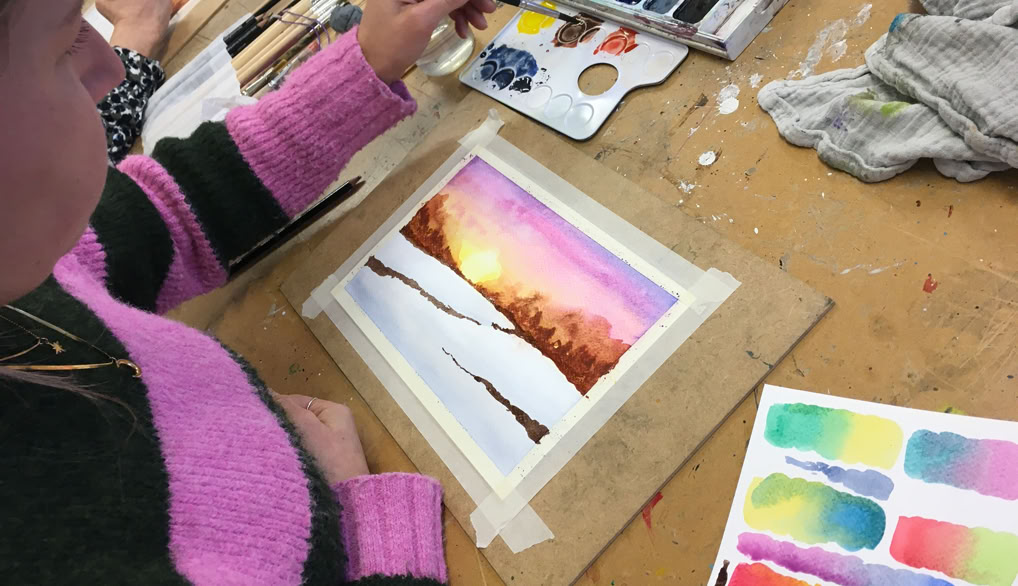 Cours de dessin à l'atelier Tcheskiss, Delémont Jura, CCRD