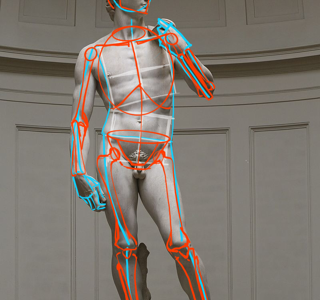 Atelier Tcheskiss. David de Michel-Ange. Anatomie simplifiée. Cours de dessin pour enfants et adultes. Delémont Jura