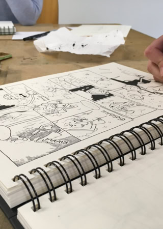 Atelier de dessin pour enfants. Atelier Tcheskiss Delémont Jura