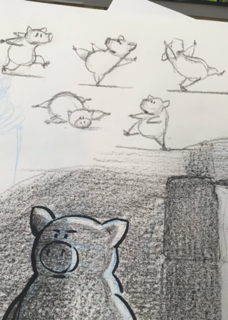 Atelier de dessin pour enfants. Atelier Tcheskiss Delémont Jura