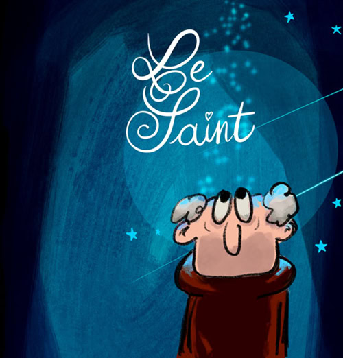 L’histoire captivante de saint Ursanne réécrite et illustrée en un récit moderne, décalé et humoristique, traversant les âges, du passé au présent.