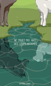 Bande dessinée sur le thème de la fable de Jean de la Fontaine "Le loup et l'agneau" Édition Buckshroom. Delémont'BD 2025. Exposition off à la galerie de l'atelier Tcheskiss