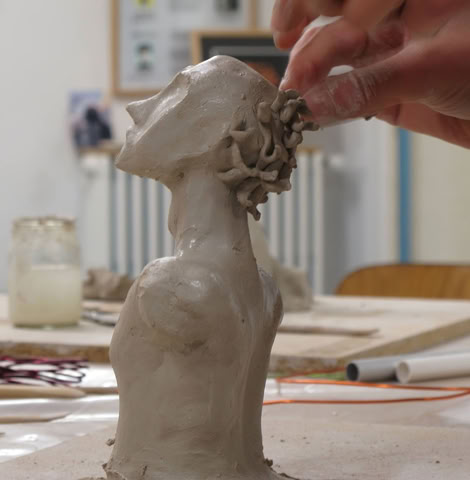 Atelier de sculpture et modelage à Delémont Jura. Atelier Tcheskiss